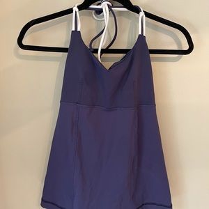 Lululemon Wandering Halter Tie Tank Top Open Back
